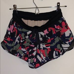 Lululemon running shorts, size 8